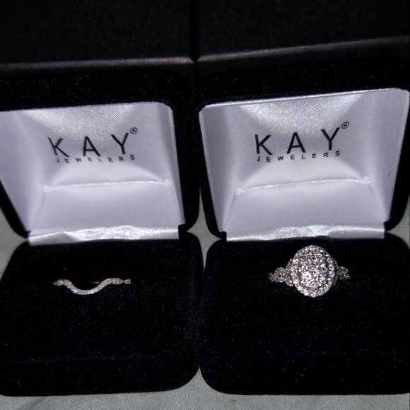 Kay Jewelers Jewelry - Kay Jewelers diamond wedding set